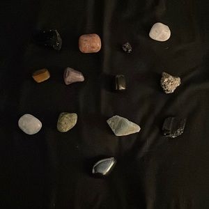 Mixed Bag of Crystals